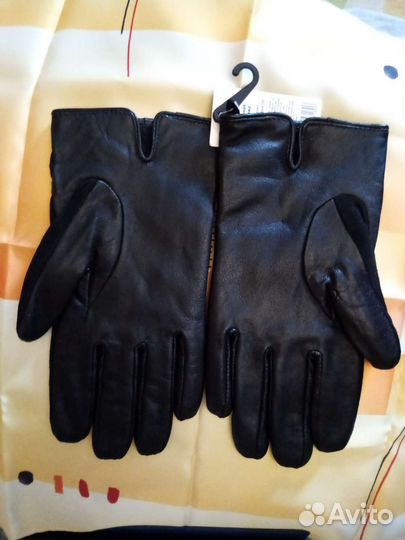 Нов мужские утеплённые кожан Перчатки р.10 Качеств