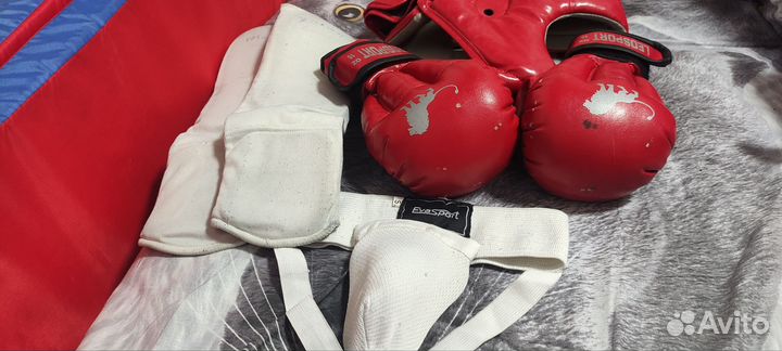 Боксерский шлем, печатки