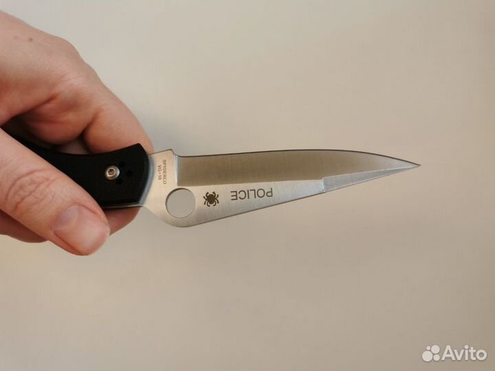 Нож складной spyderco police