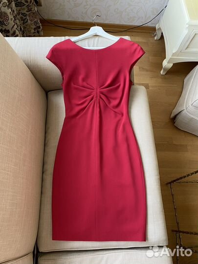 Maxmara платье бордовое коктейльное. Новое 42