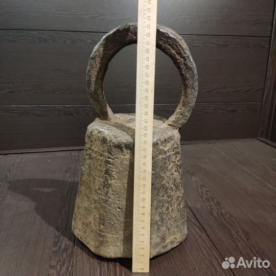 Старинная гиря 2 пуда