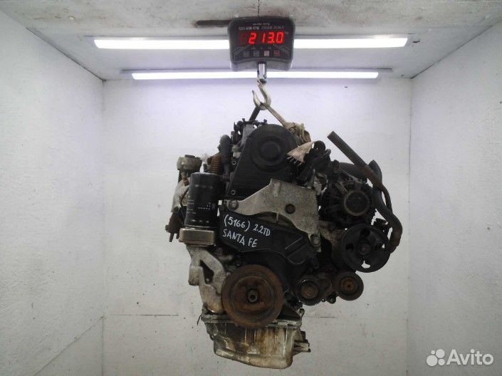 Двигатель D4EB Hyundai Santa Fe II 2.2 дизель