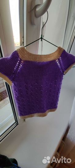 Вязаные детские вещи ручной работы