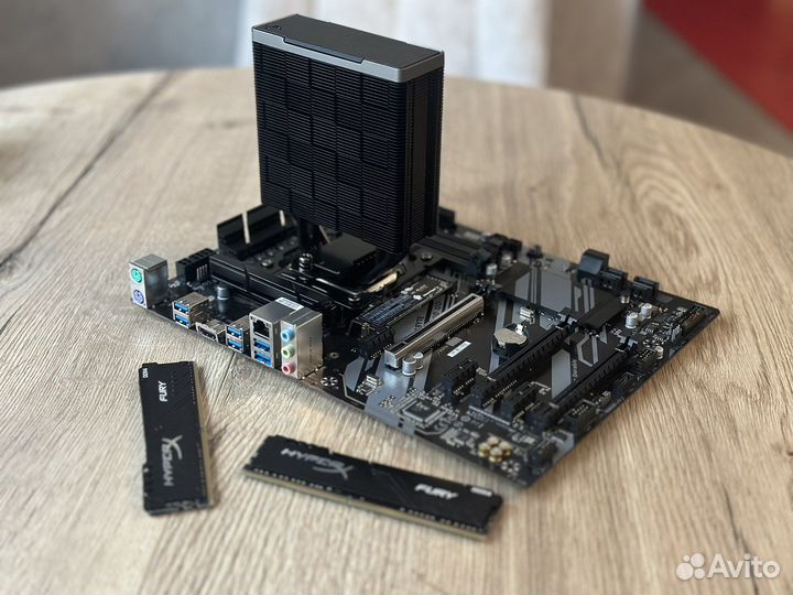 Связка intel core i5 9600k + Gigabyte z390 + 16 Gb