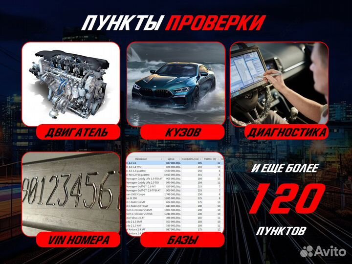 Автоподбор Проверка юр читстоты и тд