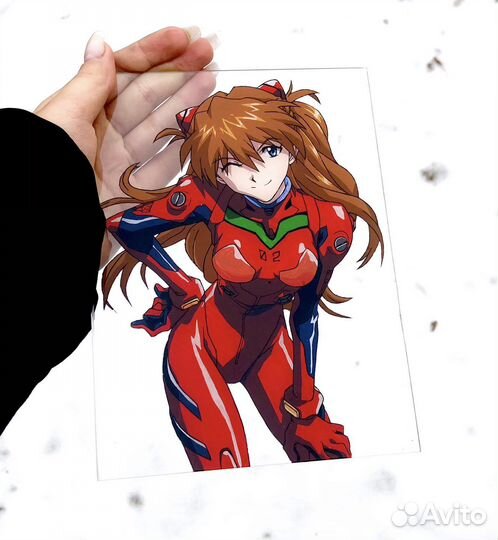 Аниме на стекле, Аска, Евангелион