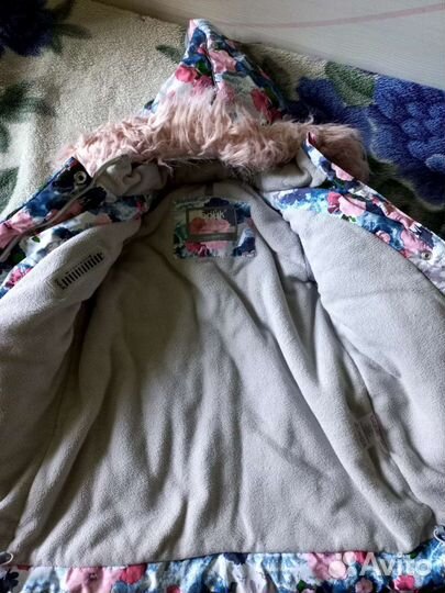 Зимний костюм для девочки