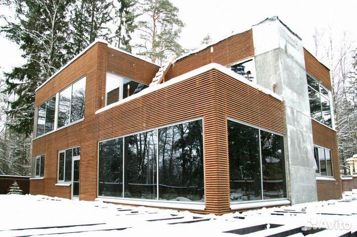 Алюминиевые окна теплые