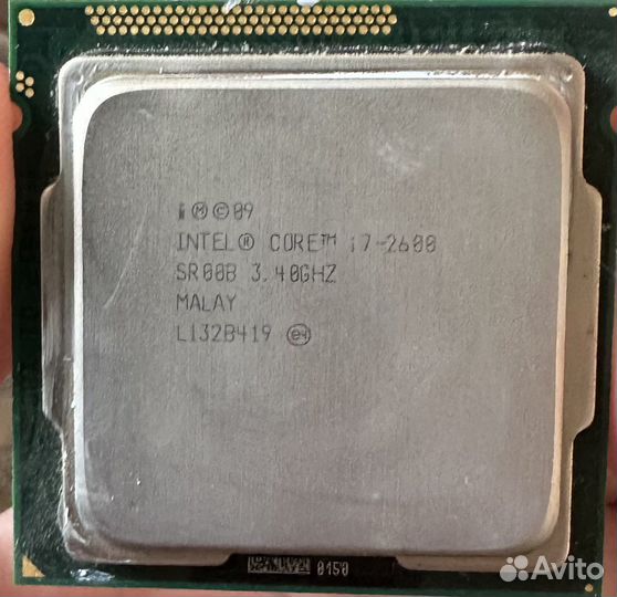 Intel core i7 2600 вместе с куллером
