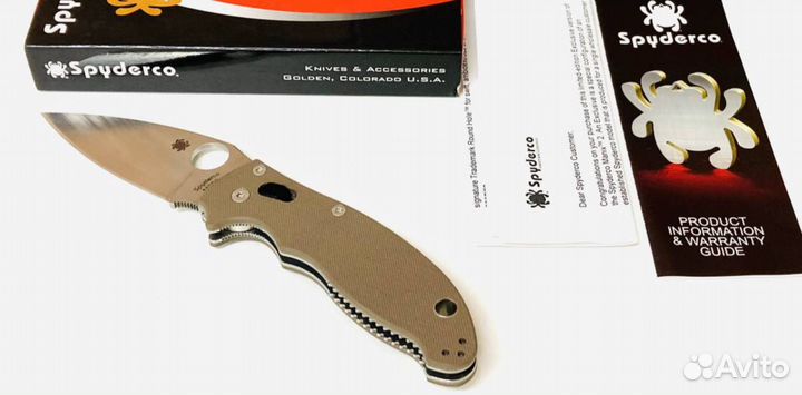 Spyderco manix 2 M390