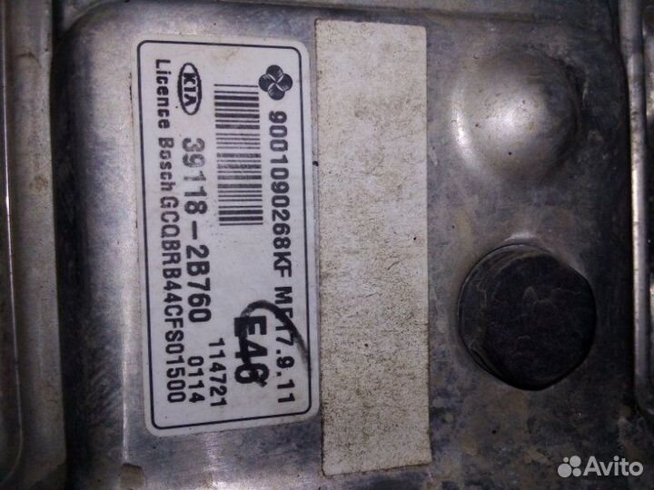 Блок управления двигателем Kia Rio 1.4 2011
