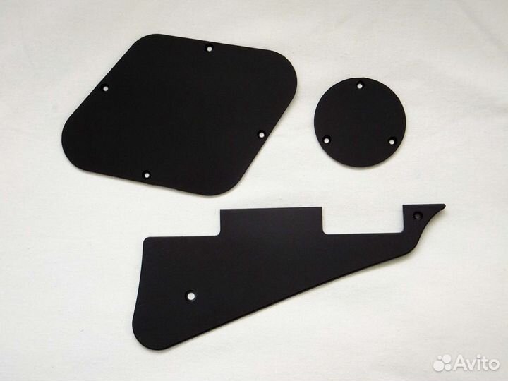 Набор пластика для гитар Les Paul чёрного цвета