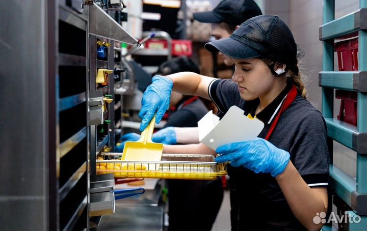 Подработка от 4 ч.Берем всех. Обеды.Сотрудник кафе