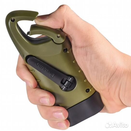 Динамо фонарь с солнечной батареей