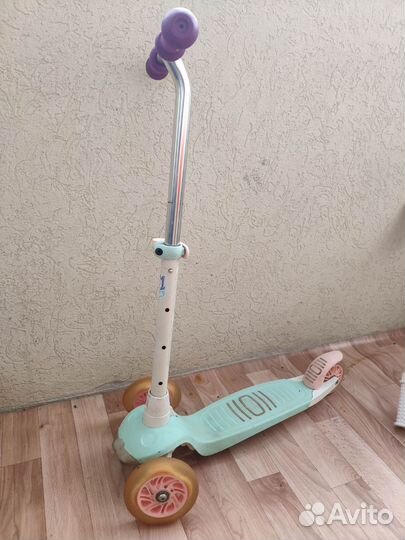 Самокат детский oxelo трёхколёсный