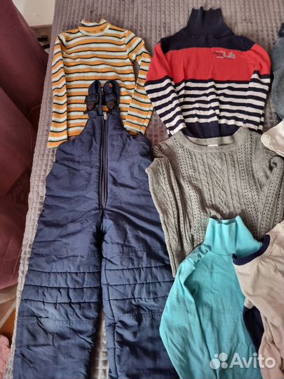 Вещи пакетом на мальчика 122 128 пакетом