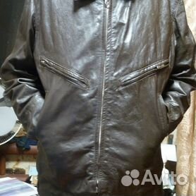 Куртка летная кожаная шевретка СССР 52
