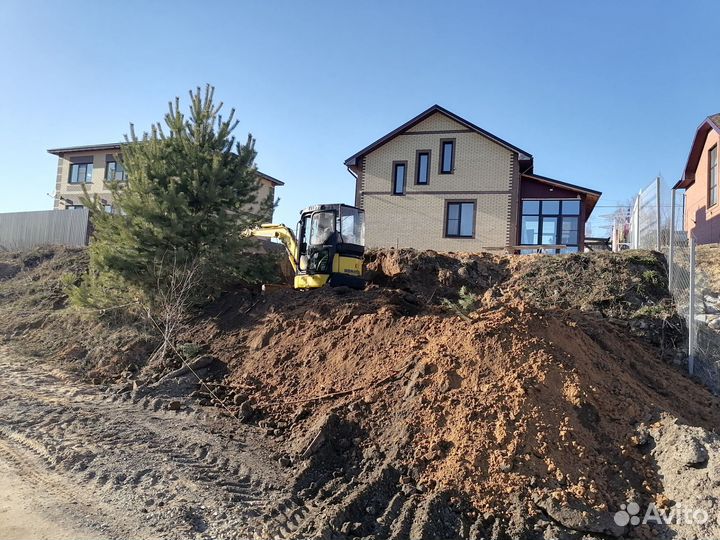 Услуги мини экскаватора