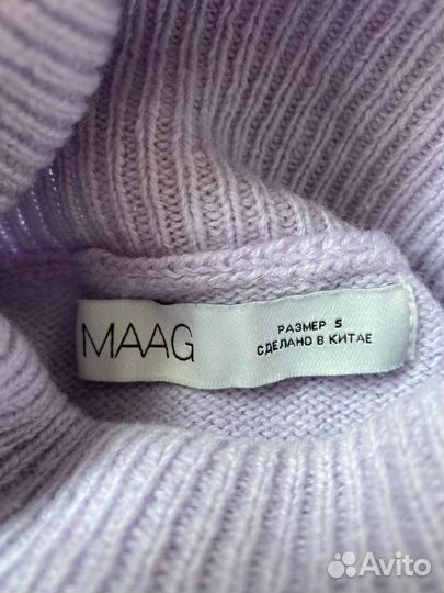 Свитер женский оверсайз zara 42 44 с горлом