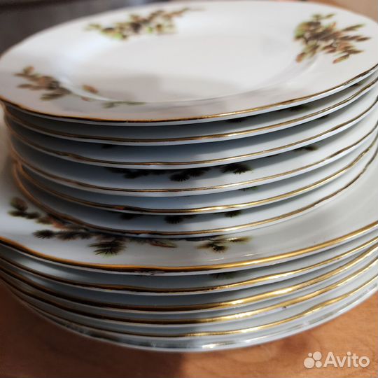 Набор тарелок Yаmatsu Япония 12 шт