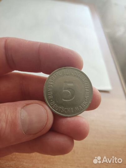 5 дойч марок фрг