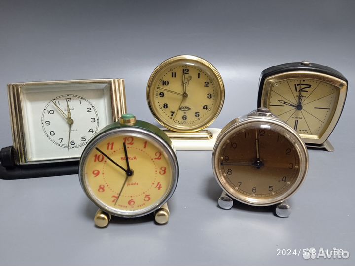 Будильники СССР