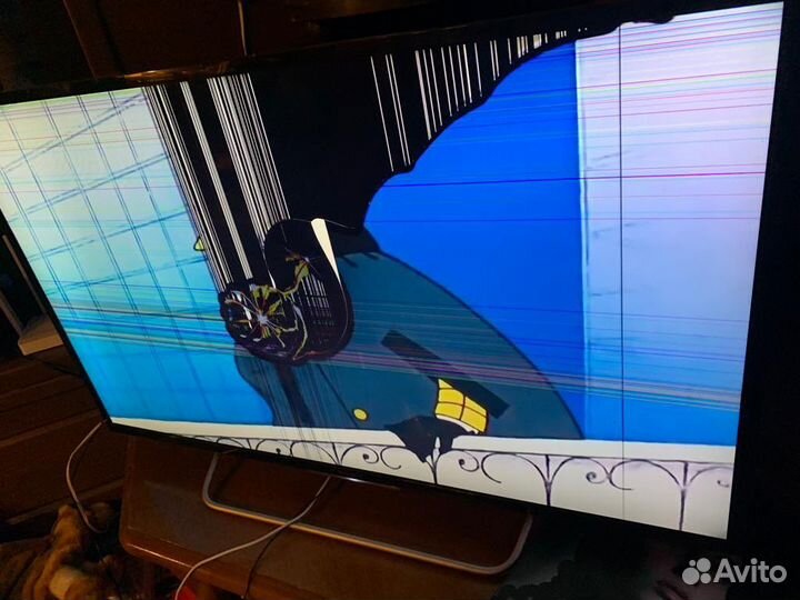Телевизор Sony KDL 40w705c с битой матрицец