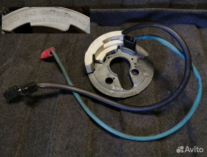 Датчик угла поворота, шлейф на Mercedes W124