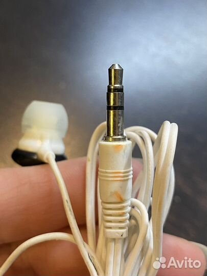 Наушники проводные 3,5 мм белые