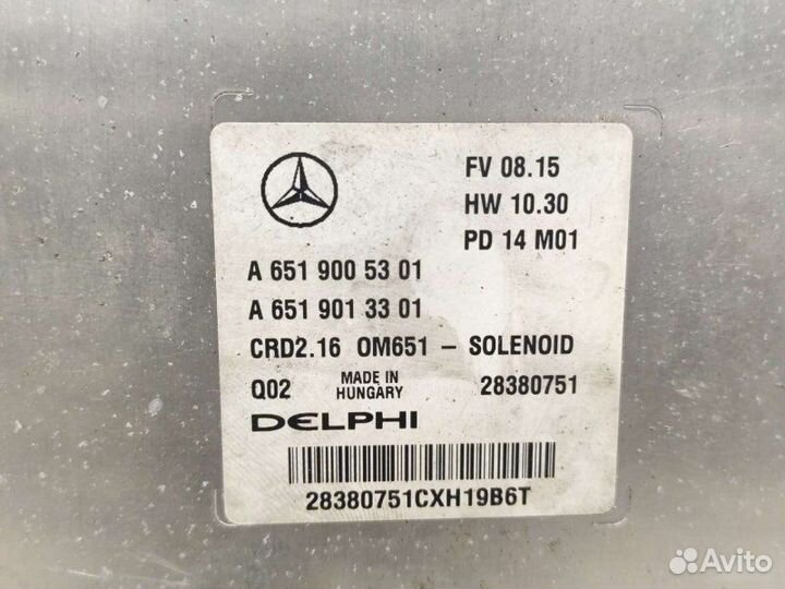 Блок управления двигателем Mercedes OM651