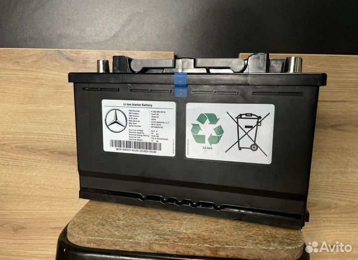 Акб Mercedes Li-ion