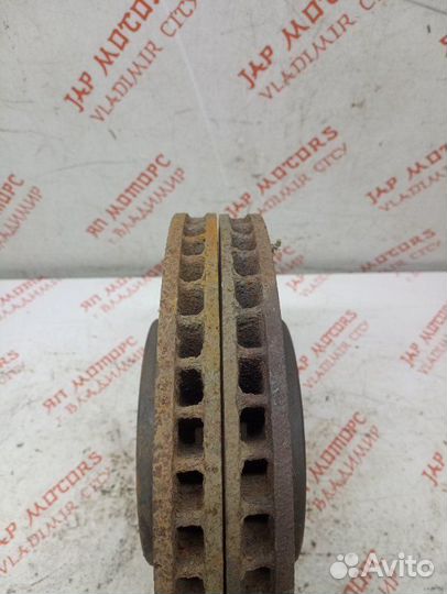 Диск тормозной передний Nissan Qashqai J10 2.0