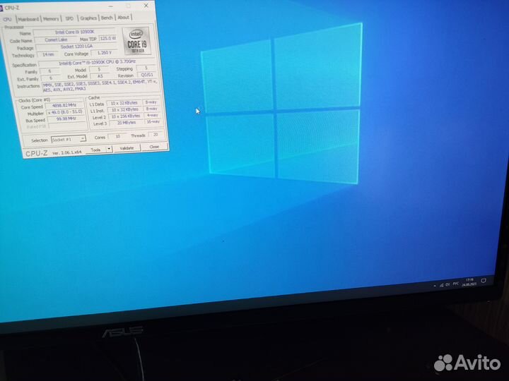 Процессор intel core i9 10900k