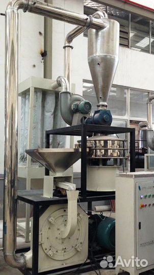 Мельница дисковая для измельчения пластика