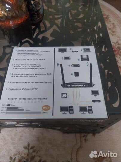 Wi-fi роутер 300 Mbps SNR-CPE-W4N