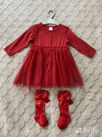 Платье для девочки 74 размер