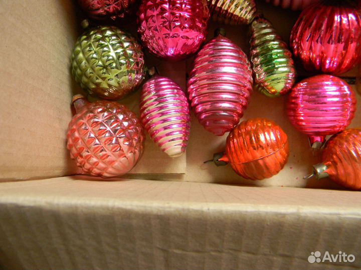 Ёлочные игрушки. СССР