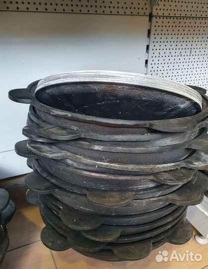 Казан чугунный узбекский