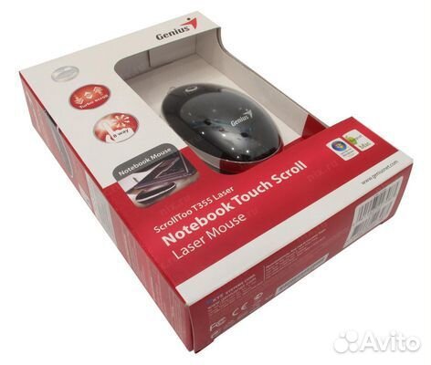 Мышь Genius ScrollToo T355 USB проводная лазерная