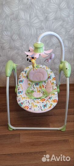 Детские электронные качели Fisher Price