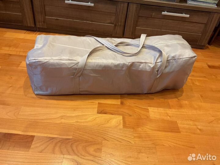 Детская кровать манеж Happy Baby Martin с матрасом