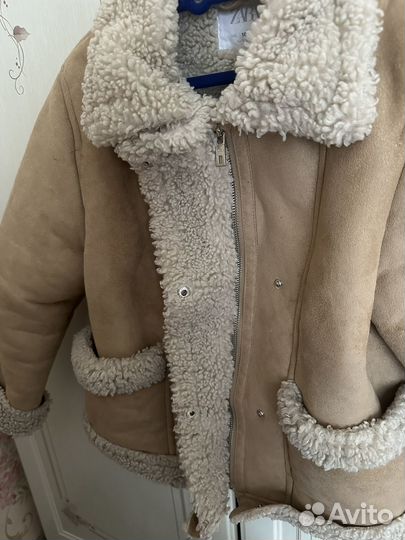 Дубленка zara