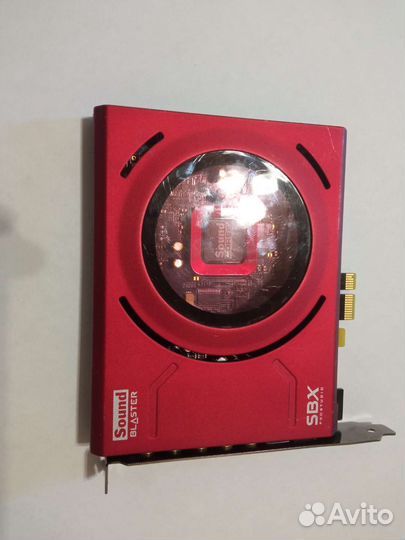 Звуковая карта creative sound blaster z