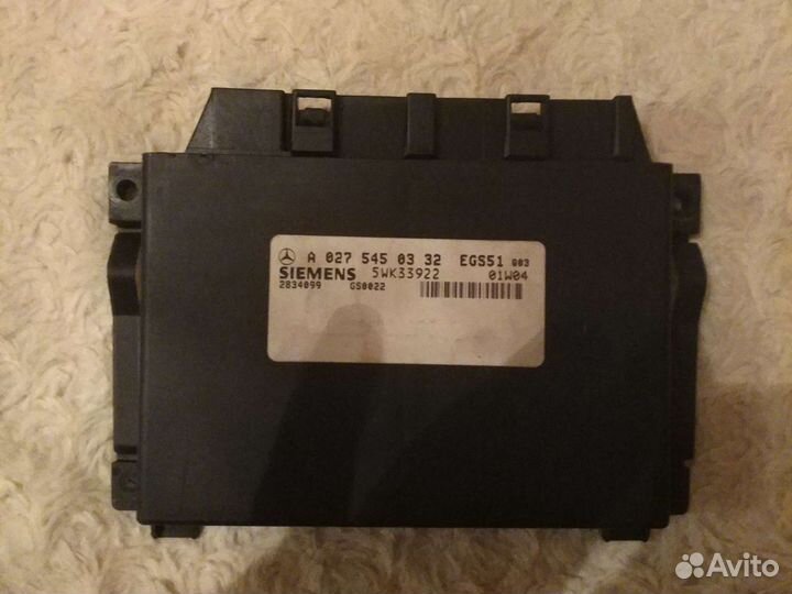 Эбу АКПП EGS51 Mercedes w203