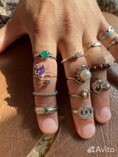 Серебряное кольцо