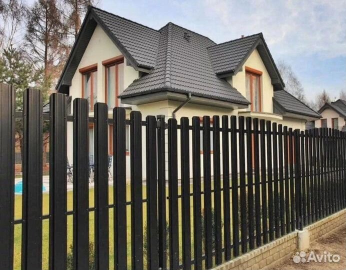 Любой забор. С установкой