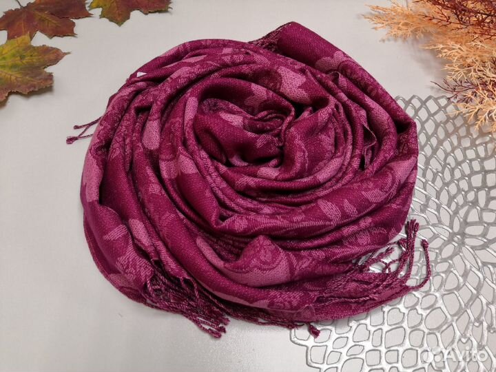 Ч13 Теплые палантины и шарфы, легкие тоже )