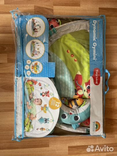 Развивающий коврик tiny love солнечная полянка