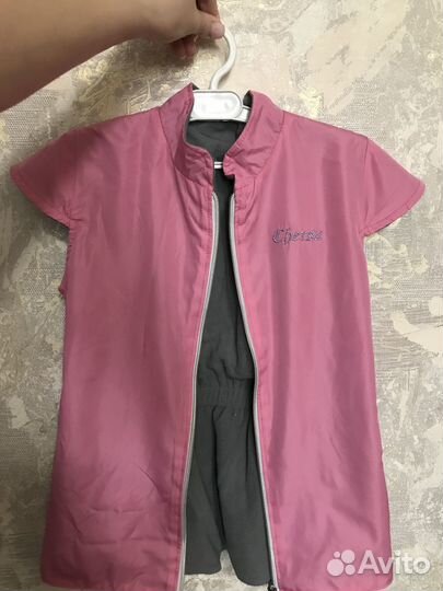 Кофта и жилетка для фигурного катания