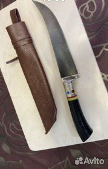 Кованный ножик ручной работы сталь D2